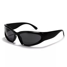Load image into Gallery viewer, Y2K Alien Superstar Sunglasses - Black