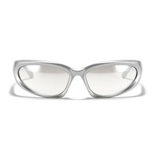 Load image into Gallery viewer, Y2K Alien Superstar Sunglasses - Silver