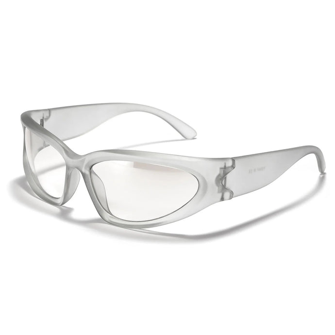 Y2K Alien Superstar Sunglasses - Silver