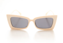 Load image into Gallery viewer, Haute Luxury Style Cream Sunglasses Front.