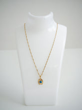 Load image into Gallery viewer, GOLD EVIL EYE NECKLACE