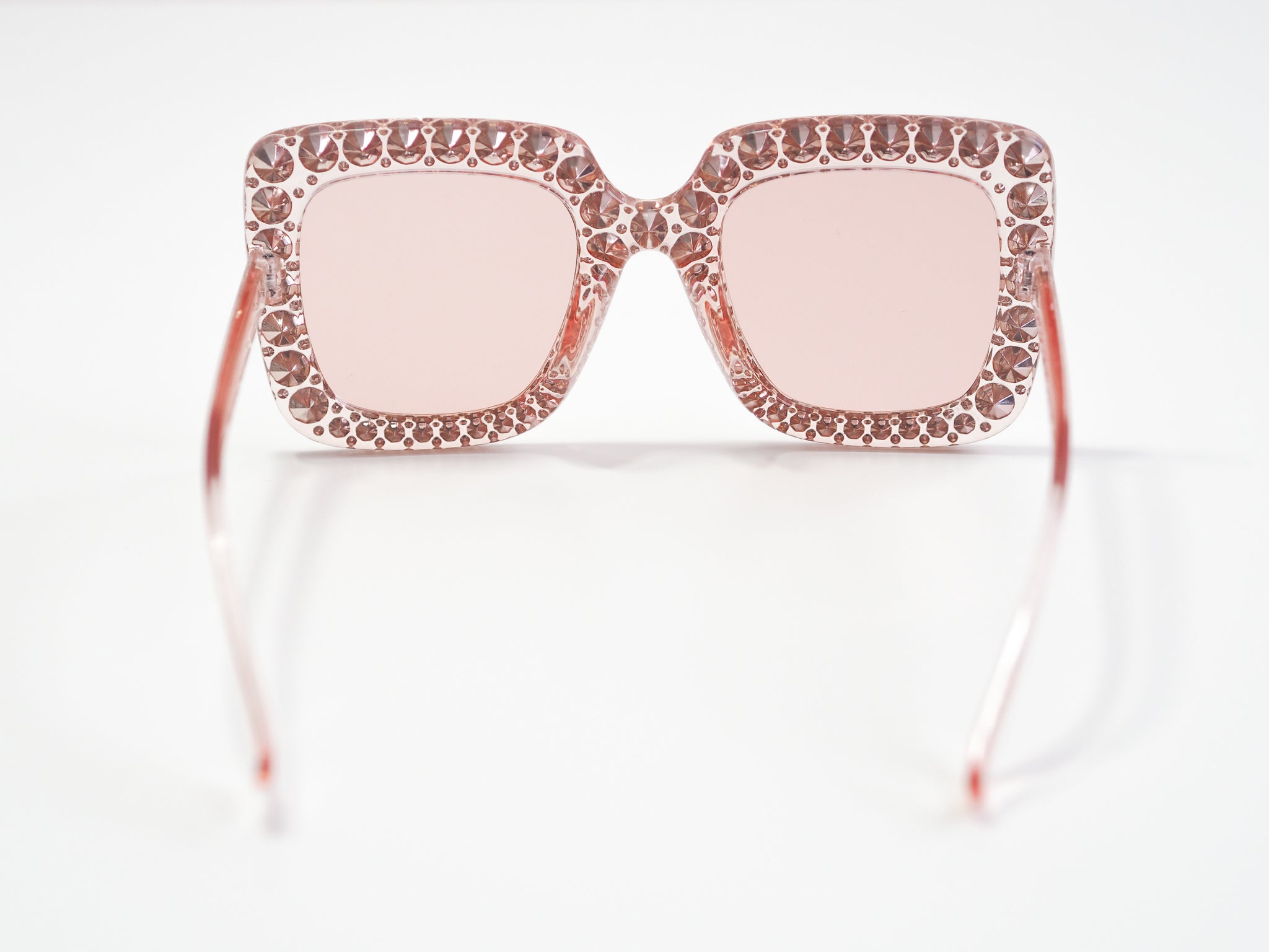 Y2k Square Fashion Sunglasses Women Men Luxury Rhinestone - Temu