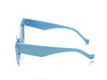 Load image into Gallery viewer, LUXE Oversized Cateye Sunglasses - Baby Blue