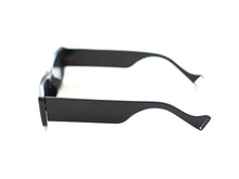 Load image into Gallery viewer, Vintage Rectangle Sunglasses - Black