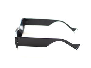 Vintage Rectangle Sunglasses - Black
