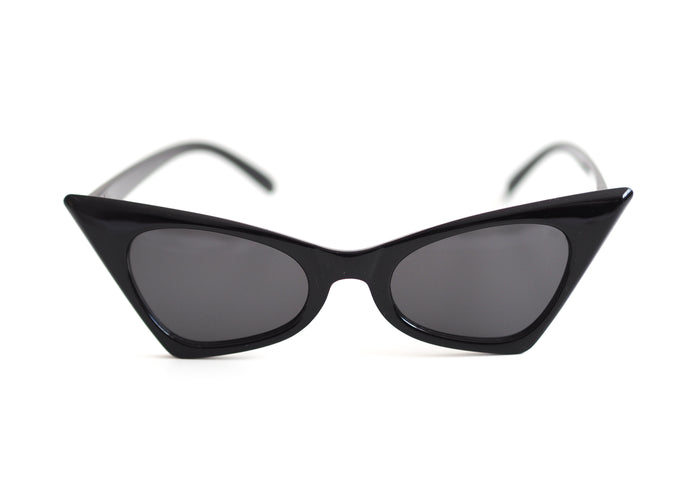 Square Point Sunglasses - Black